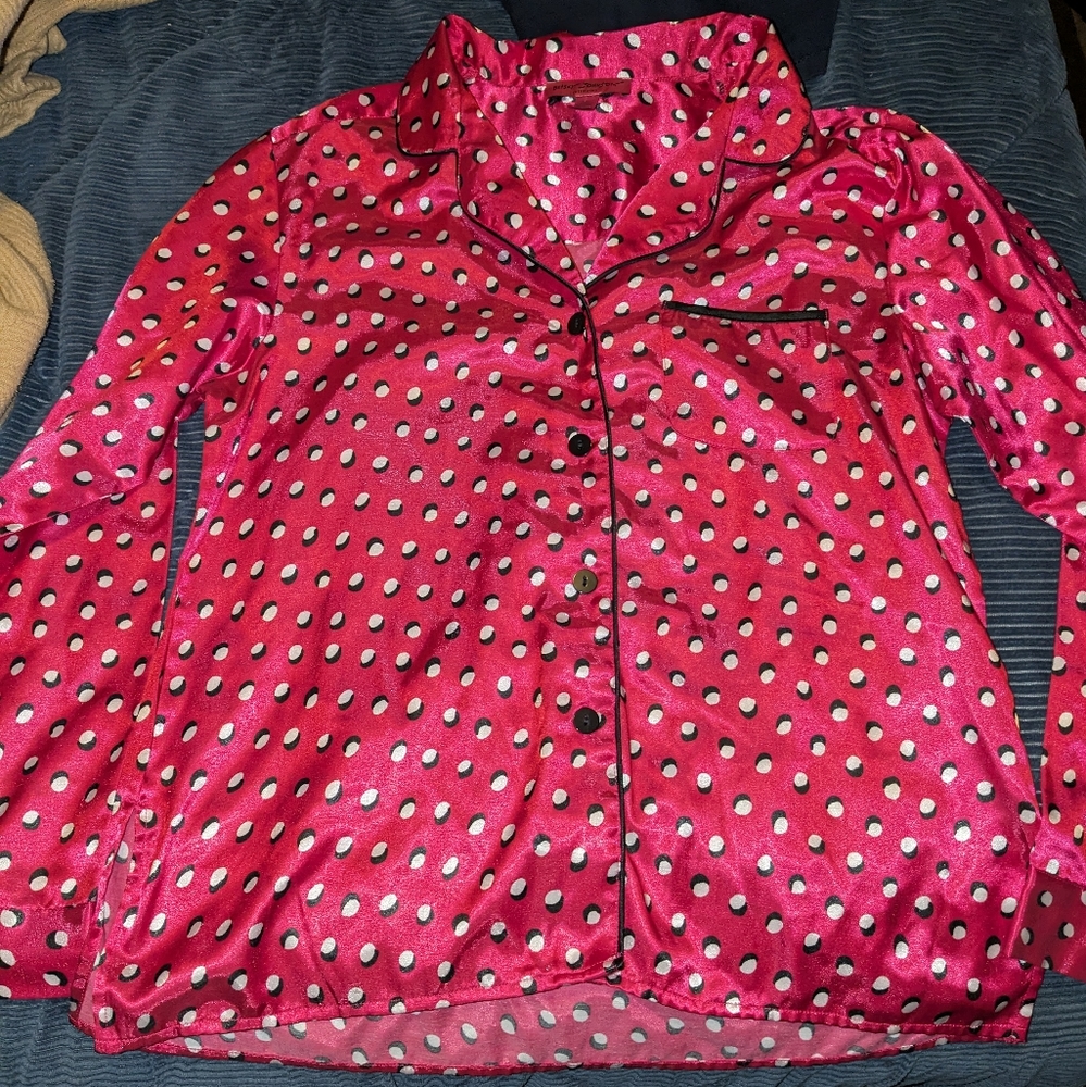 Betsey Johnson pajama top